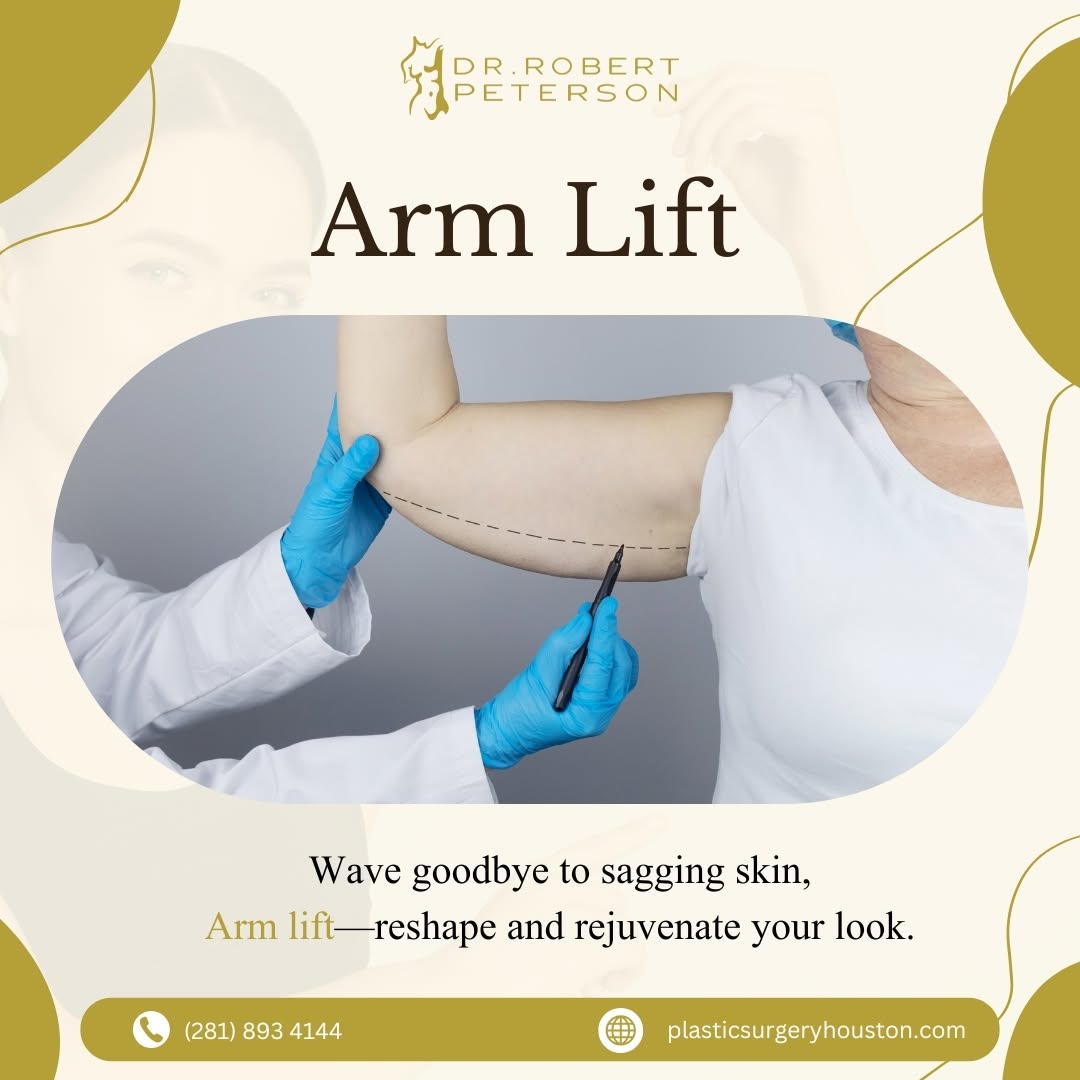 Tired of hiding your arms? Let’s change that! With an expert arm lift by Dr. Robert Peterson, you can enjoy smoother, firmer arms and wave goodbye to sagging skin. Confidence is just a consultation