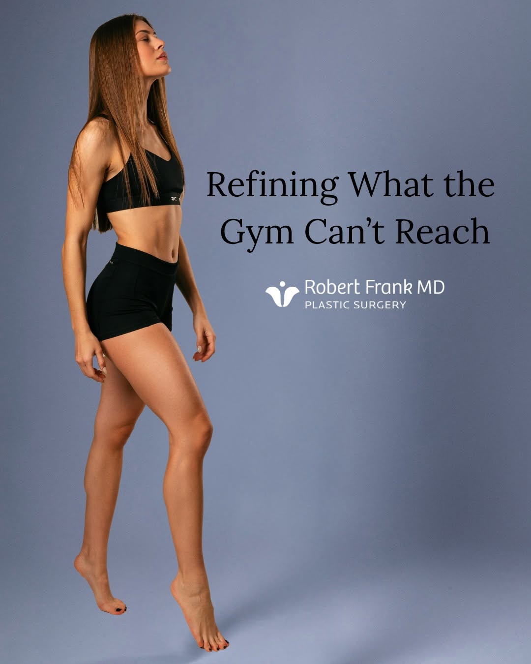 Instagram post by Dr. Robert Frank: Beyond the Burn: Refining What the Gym Can’t Reach You’ve put in the work, but sometimes your body has other plans for those stubborn areas.…