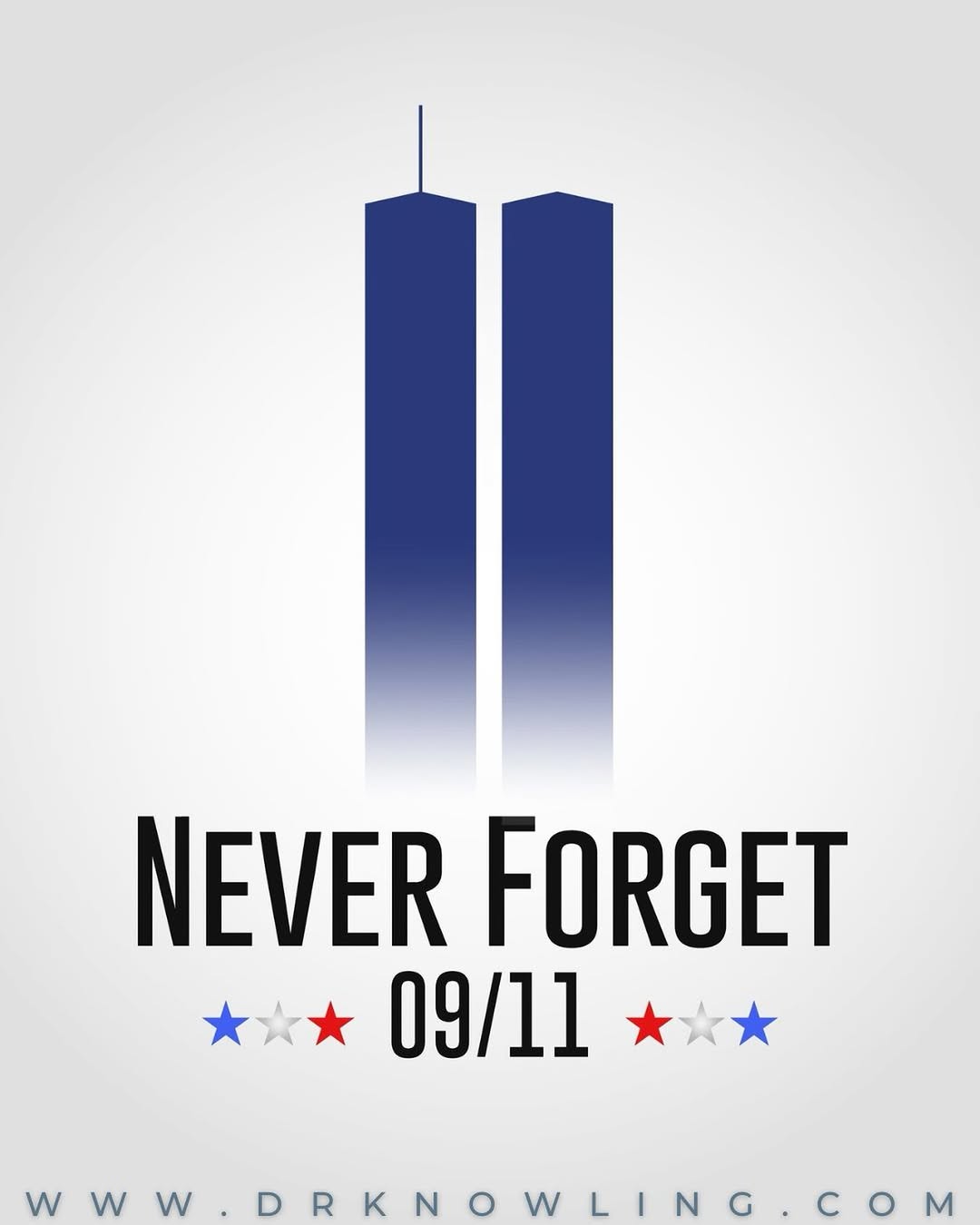 Instagram post by Dr. Robert J. Knowling: Today marks the 25th anniversary of September 11, 2001—a day we will never forget. We honor the lives lost, the heroes who answered the call…