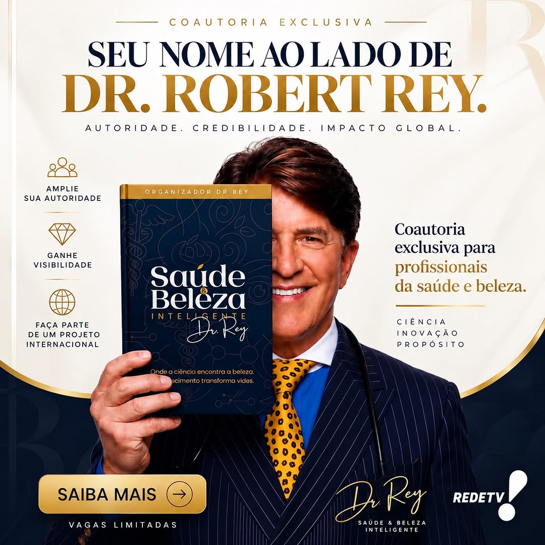 Instagram post by Dr. Robert M. Rey: Seu nome pode estar ao meu lado. Mas essa oportunidade não ficará aberta por muito tempo. Estou reunindo um grupo seleto de profissionais da…