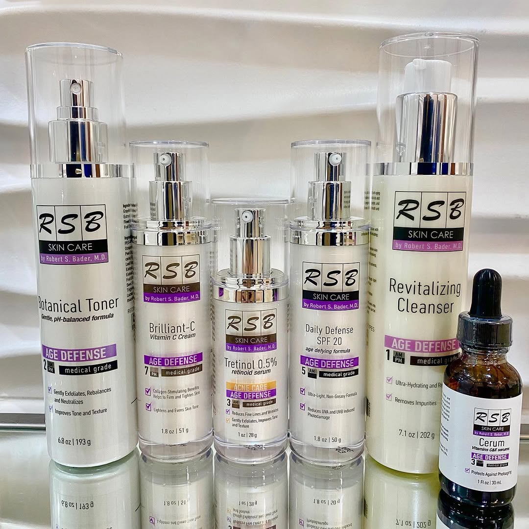 Instagram post by Dr. Robert S. Bader: Check out our online store for our #skincare at https://rsbskincare.square.site/
