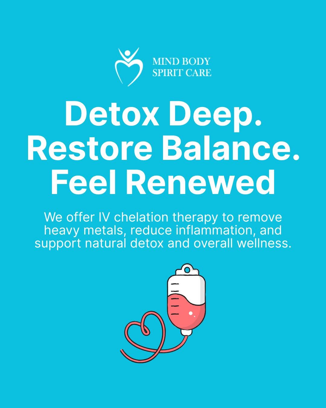 Instagram post by Dr. Ron Shemesh: ✨ Detox & Restore with Chelation Therapy Everyday exposure to heavy metals can impact your health. Chelation therapy helps remove these toxi…