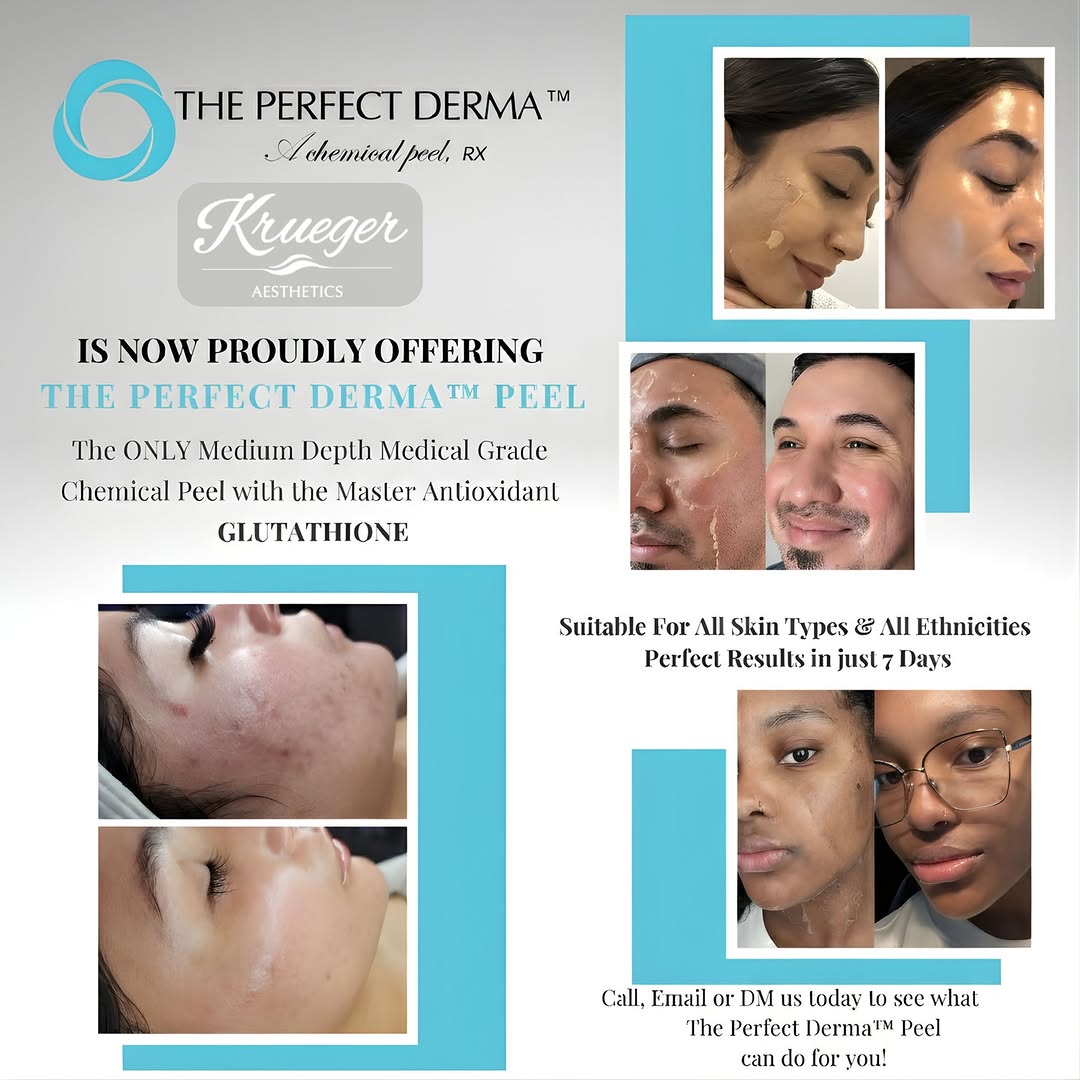 Instagram post by Dr. Ronald A. Krueger: 𝐌𝐞𝐞𝐭 𝐭𝐡𝐞 𝐠𝐥𝐨𝐰 𝐭𝐡𝐚𝐭 𝐝𝐨𝐞𝐬 𝐢𝐭 𝐚𝐥𝐥 — 𝐢𝐧𝐭𝐫𝐨𝐝𝐮𝐜𝐢𝐧𝐠 𝐓𝐡𝐞 𝐏𝐞𝐫𝐟𝐞𝐜𝐭 𝐃𝐞𝐫𝐦𝐚™ 𝐏𝐞𝐞𝐥, 𝐲𝐨𝐮𝐫 𝐚𝐥𝐥-…