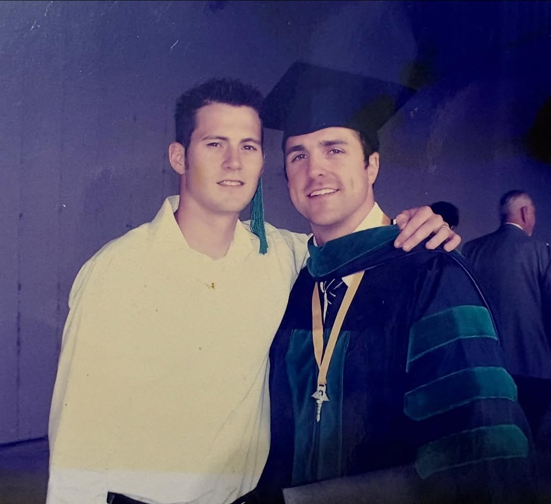 Instagram post by Dr. Russell G. Hendrick, Jr.: Words cannot fully express how much your love, support, and kindness have meant to me during this heartbreaking time. Losing Chad so suddenl…