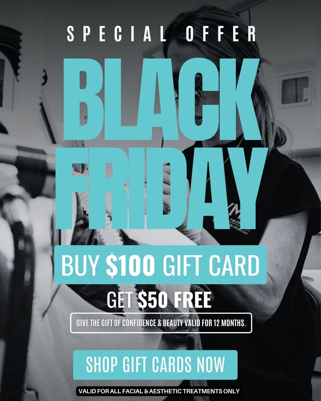 Instagram post by Dr. Ruth Hill Yeilding: You've been thinking about it all year. That treatment. That refresh. That little something for yourself. Well, Black Friday just made it ha…