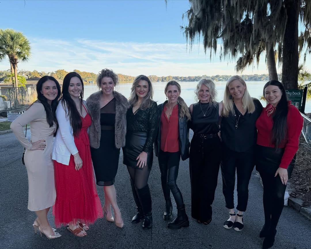 Instagram post by Dr. Ruth Hill Yeilding: These are a few of our favorite things at YMD ✨ Spending the afternoon together on the Winter Park Boat Tour and sharing dinner on Park Aven…