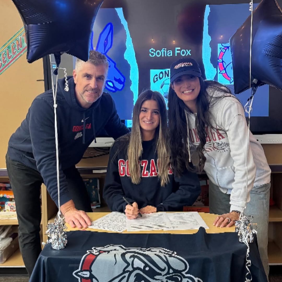 Instagram post by Dr. Ryan M. Fox, DDS: We are so proud of you, Sofia!!! #gonzaga