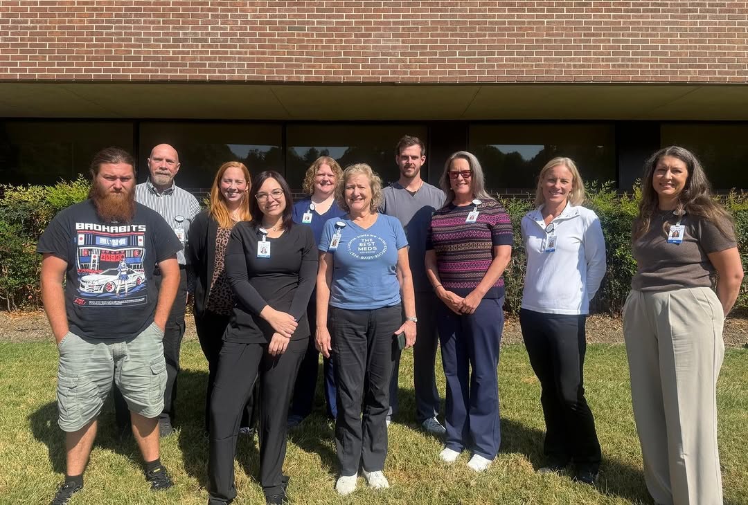 Instagram post by Dr. Ryan Marshall, DO: Happy Monday from HRMC! ☀️ Today we're thrilled to welcome a new group of staff members to our Haywood family. 💙 Please join us in giving t…