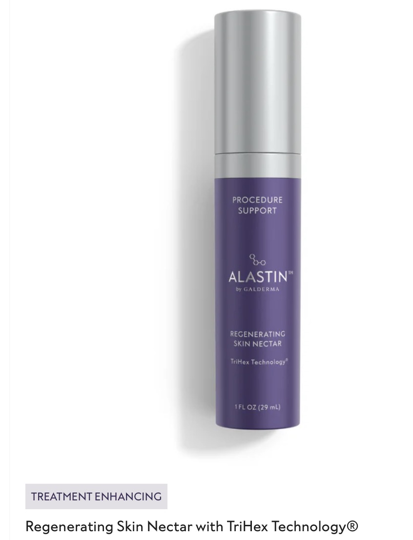 Instagram post by Dr. S. Kent Brown: ✨ Meet Alastin Regenerative Skin Nectar — the ultimate skin-prep + recovery booster. Whether you're getting laser treatments, peels, microne…