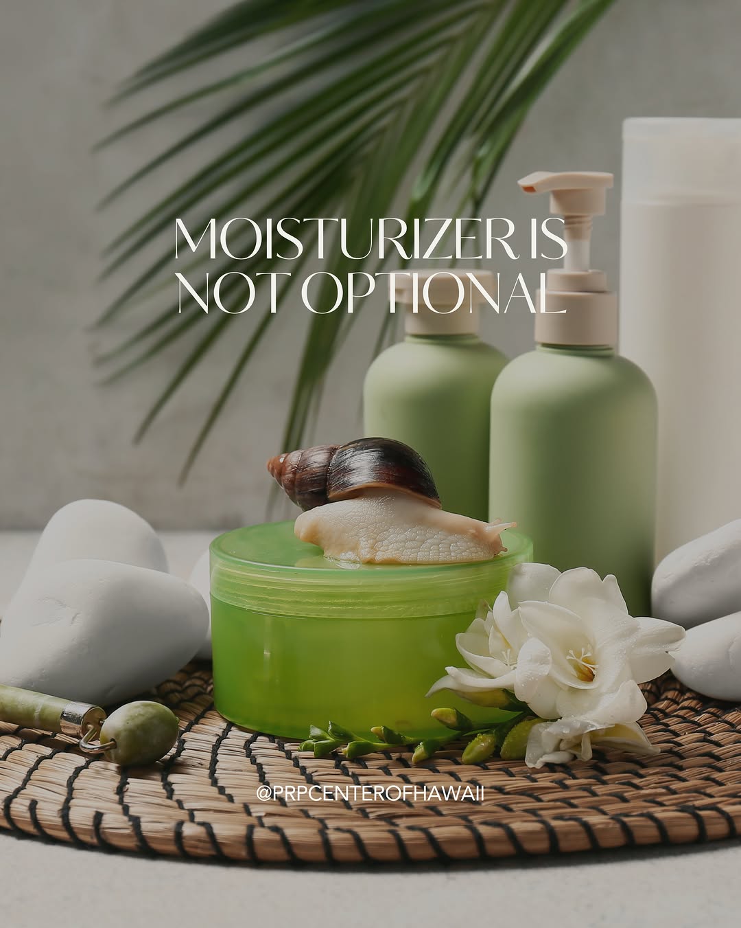 Instagram post by Dr. S. Larry Schlesinger: Hydration is not optional. Healthy skin depends on maintaining its barrier. Daily moisture supports healing, improves texture, and enhances …