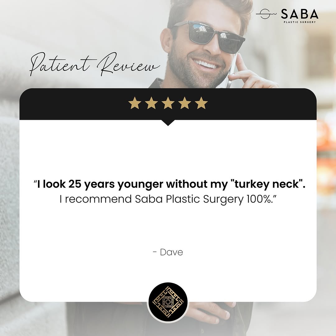 Instagram post by Dr. Saba Ghorab: Our patients say it best! 🥰🤗 📍 SABA PLASTIC SURGERY NEW DAY. RENEWED YOU. #sabaplasticsurgery #newdayrenewedyou #facialplasticsurgery #pl…