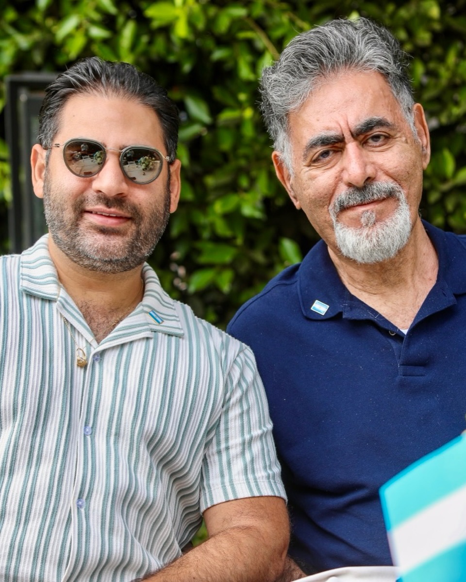 Instagram post by Dr. Salar Hazany: My father, Dr. Abraham Hazany (Co-Founder of Scar Healing Institute), began his medical career as a consulting attending physician at a burn…