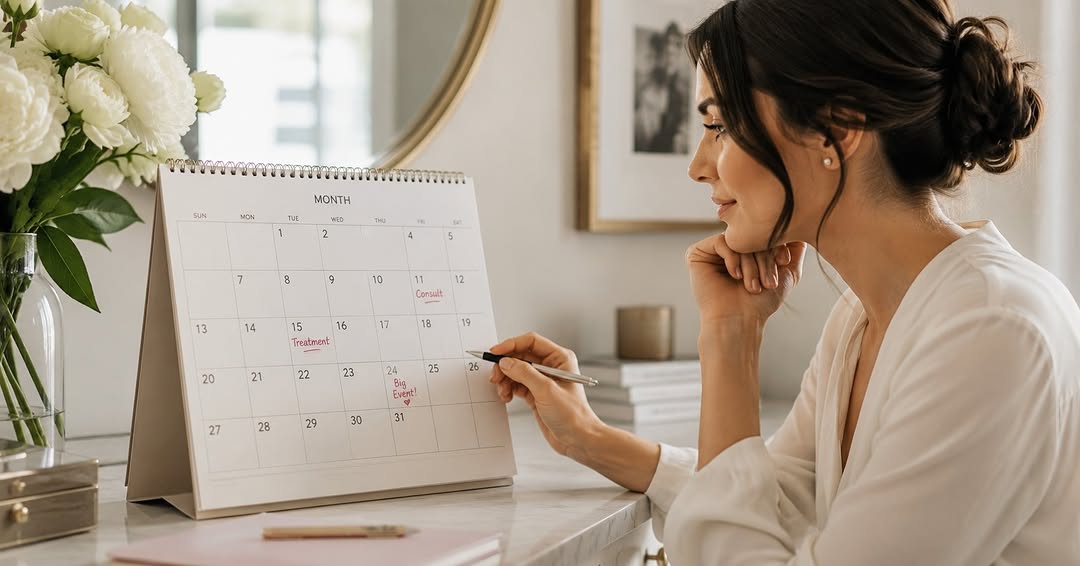 Instagram post by Dr. Sam Speron: Cooler weather, more layers, and fewer poolside plans can make fall an appealing time to explore certain cosmetic procedures. If you have be…