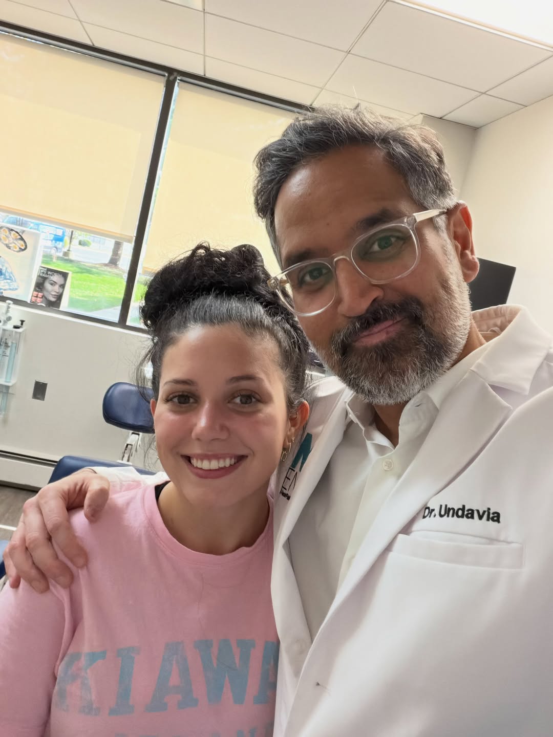 Instagram post by Dr. Samir Undavia: She looks so amazing only a few weeks out from #preservationrhinoplasty to take down a bump and straighten her nose, along with fixing her s…