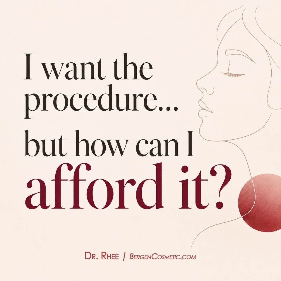 Instagram post by Dr. Samuel Rhee: “I want the procedure—but how can I afford it?” For many patients, paying the entire cost of plastic surgery upfront can feel like the bigge…