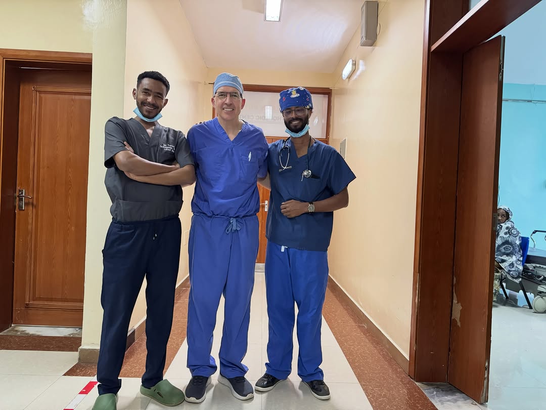 Instagram post by Dr. Samuel V. Bartholomew: Excited to back in Ethiopia at Negele Arsi General Hospital and Medical College. Staff has been very welcoming - great to see old friends an…