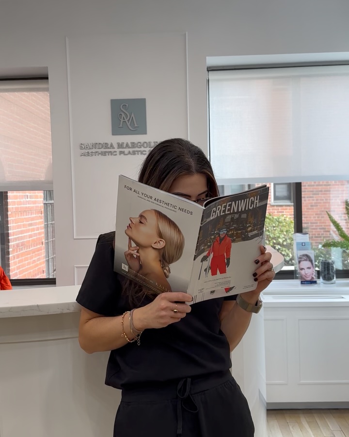 Instagram post by Dr. Sandra L. Margoles: We’re so thrilled to announce that Kallos Medical Aesthetics is featured on the back cover of @greenwichlifestylemag! Keep an eye out for it…