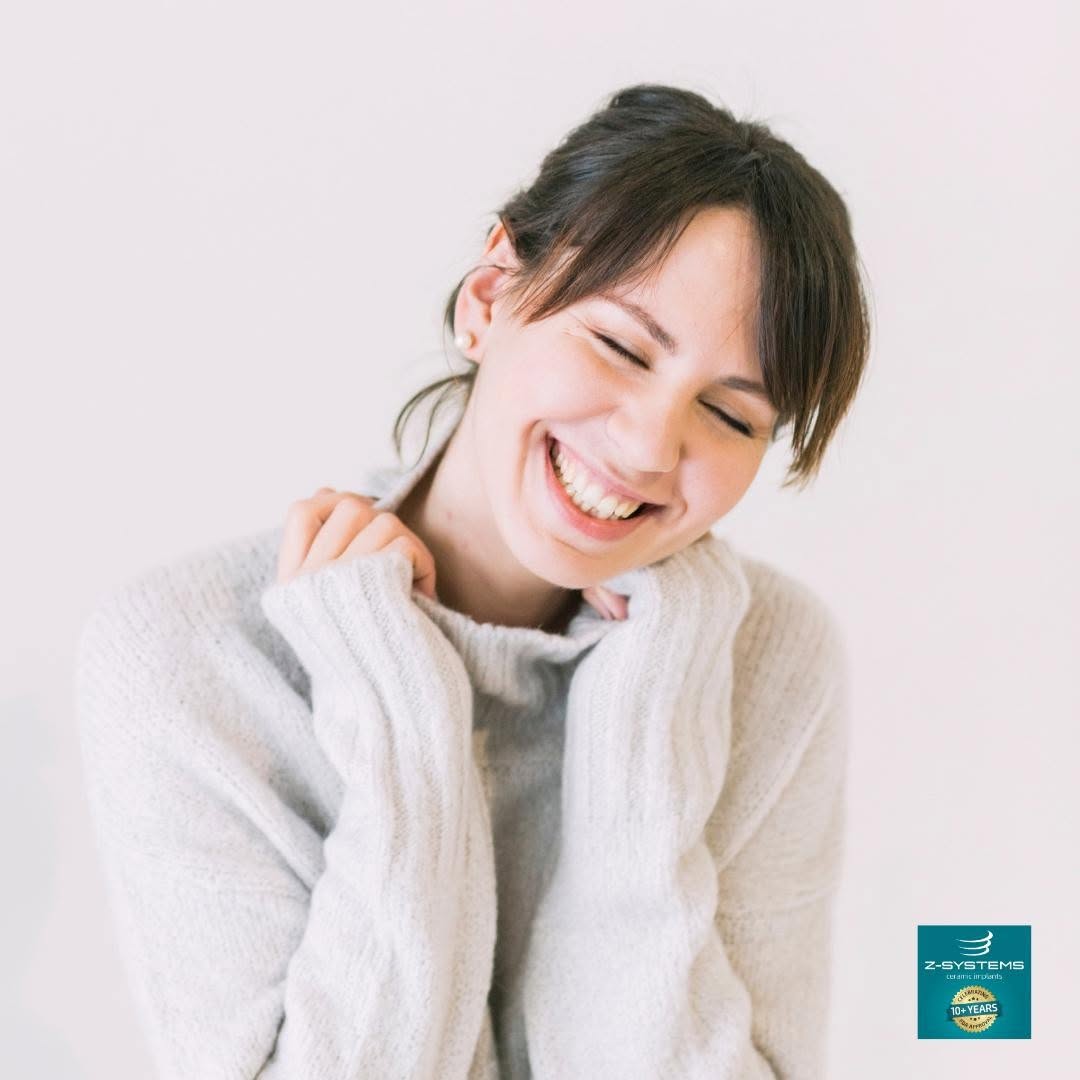 Instagram post by Dr. Santiago Lopez, DDS: Restoring tooth loss with ceramic dental implants can give you the confidence you're looking for. With Z-SYSTEMS, you can laugh, smile, eat …