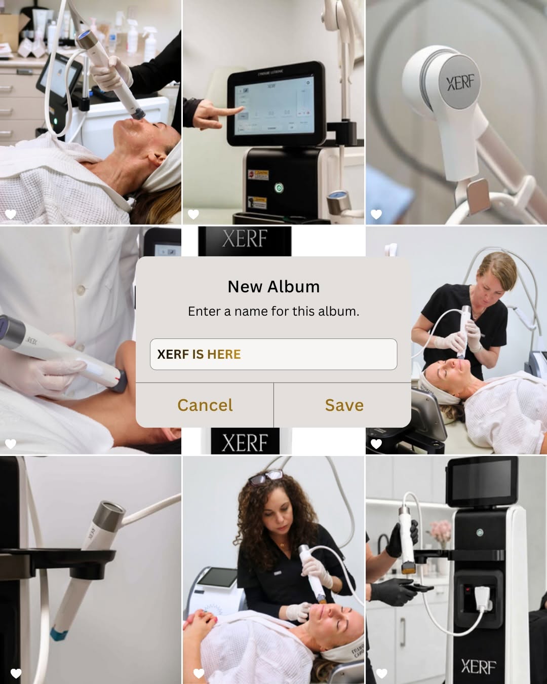 Instagram post by Dr. Sarah B. Sawyer: ✨Meet XERF✨ Another sophisticated tool for smoother, firmer, more lifted skin is officially here at DLA! XERF is our most advanced RF system…