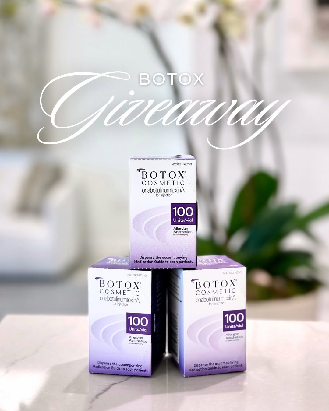 Instagram post by Dr. Sarah B. Sawyer: 💉 GIVEAWAY 🎉 {Closed: Congratulations, @maryjanemcallister} Our Fall Open House is ONE week away (August 27th), so we’re celebrating with …