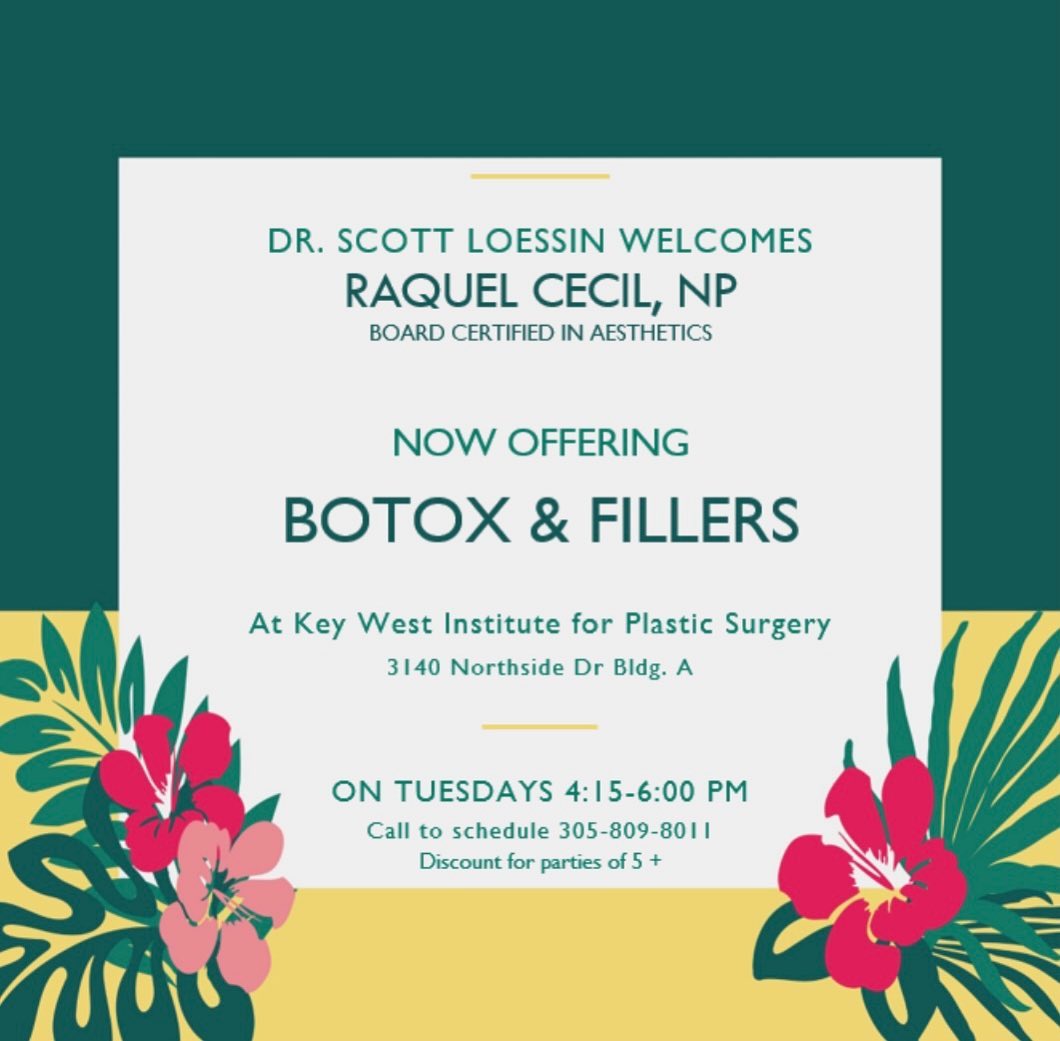 Instagram post by Dr. Scott Loessin: Exciting news for KWIFPS!🌺 📞(305) 809.8011 #kwifps #keywestplasticsurgery #drloessin #boardcertified #plasticsurgery #keywest #floridake…
