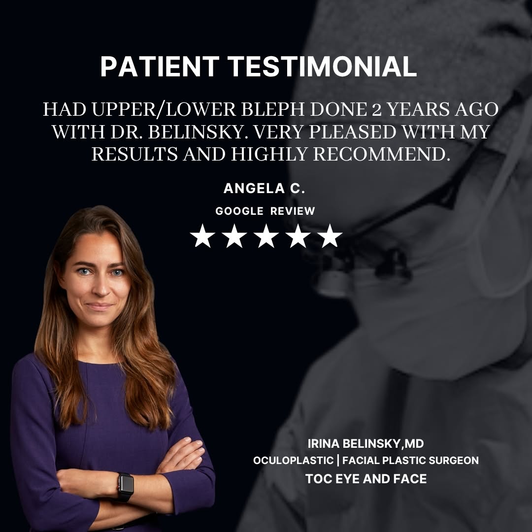 We love that our patient shared her review two years later! It truly reflects her appreciation of her results and of Dr. Belinsky. We are honored you selected us for your care.  Learn more about Dr. I