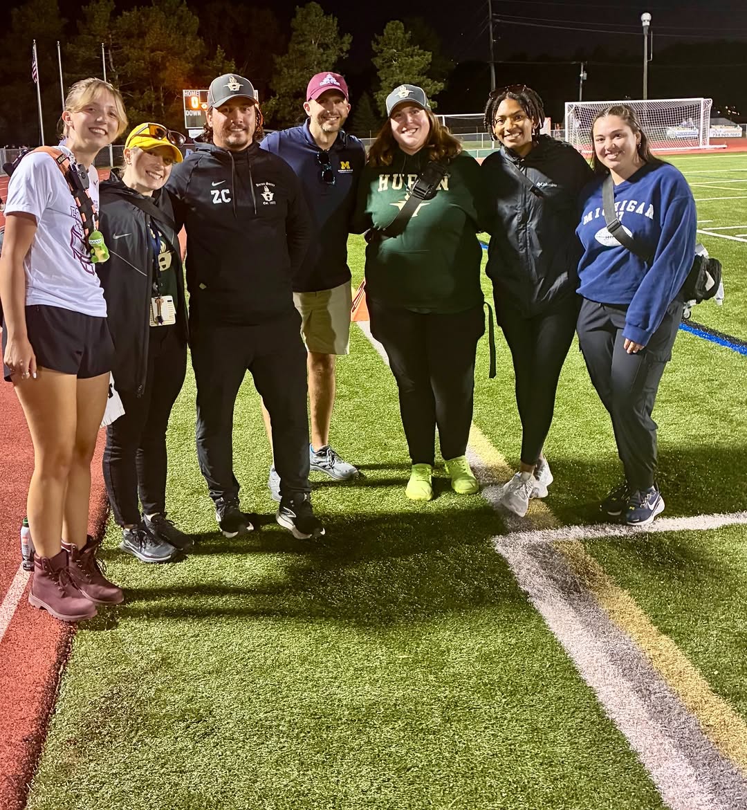 Instagram post by Dr. Sean P. Edwards, DDS: Friday night lights are back. You may know U-M Health’s Sports Medicine team helps keep U-M athletes healthy and performing at their best. B…