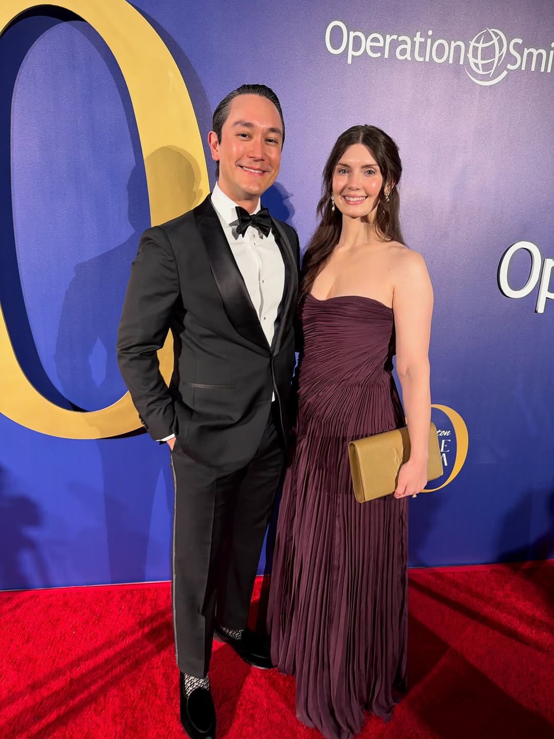 Instagram post by Dr. Sean W. Delaney: A wonderful evening supporting Operation Smile at the Houston Smile Gala. Facial Plastic Surgery Associates was proud to participate as a Di…