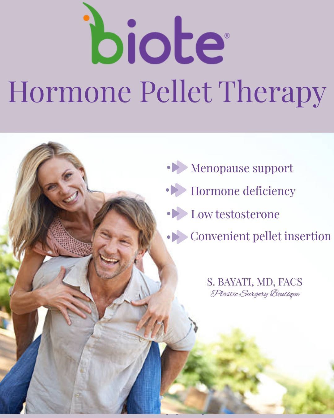 Instagram post by Dr. Semira Bayati: Feeling like something is off? Your hormones may be worth a closer look. ✨ BioTE® Hormone Pellet Therapy offers a personalized approach to h…