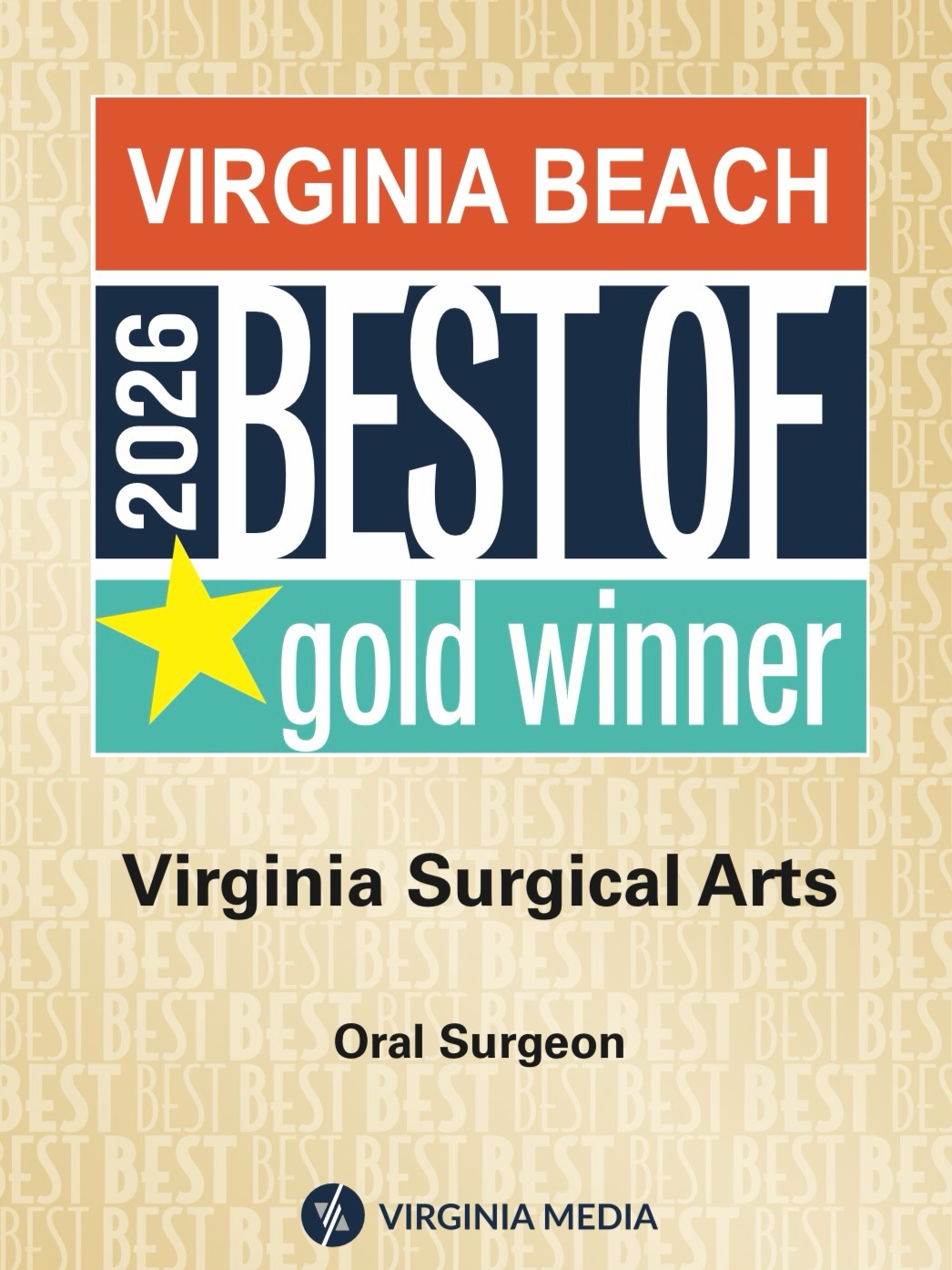 Instagram post by Dr. Sergio Vendetti: Thank you to everyone who voted for us to win Best Of for BOTH Oral Surgeon and Skin Care Facility in Virginia Beach 👏✨We strive to continu…