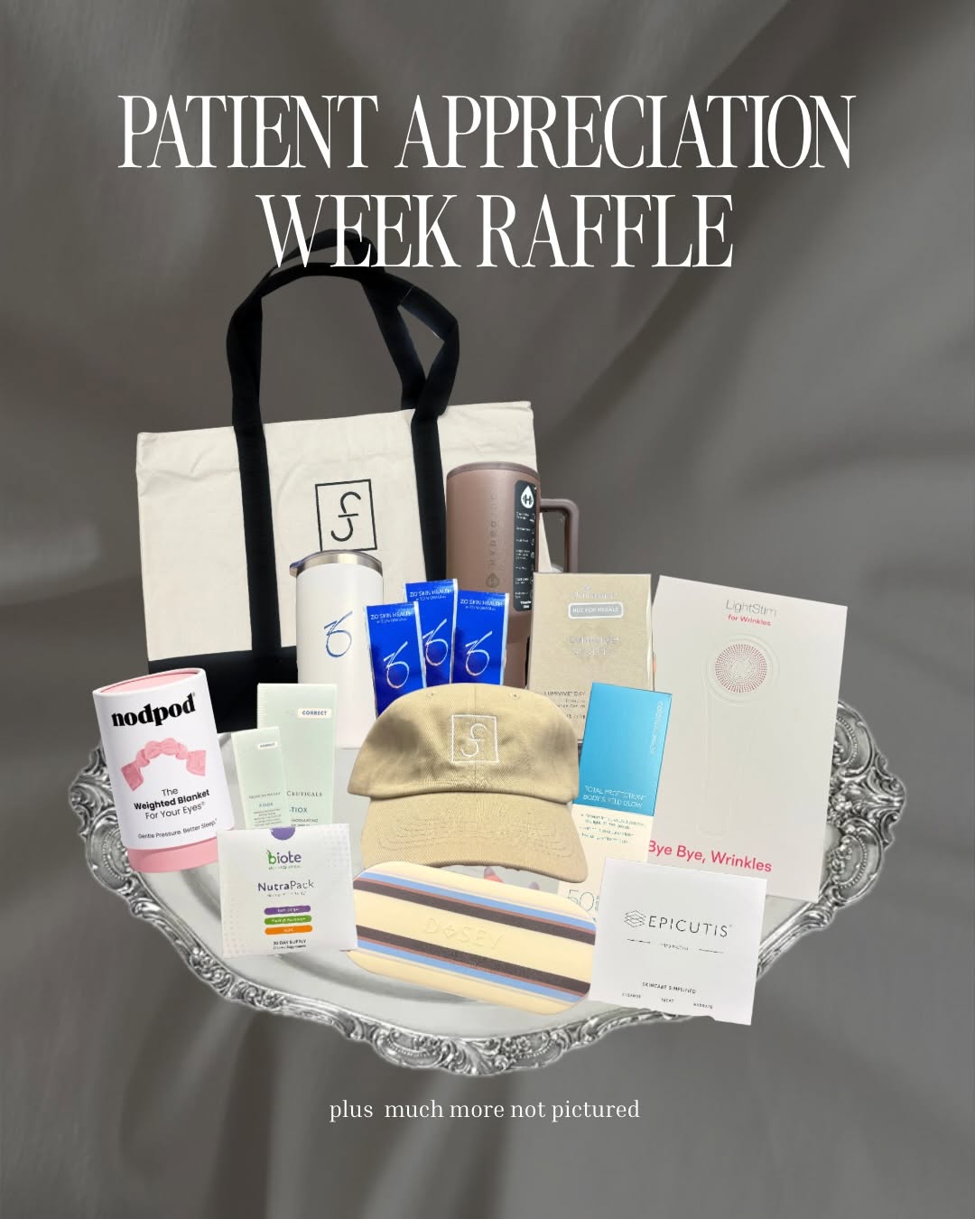Instagram post by Dr. Shahin Fazilat: Patient Appreciation Week Raffle 🎁 It’s our favorite week of the year, and we’re celebrating you with over $2,000 in prizes, up for grabs t…