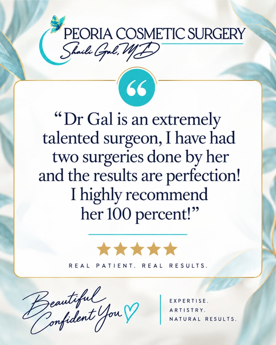 Instagram post by Dr. Shaili Gal: ✨ Nothing means more to us than hearing from our patients! We’re so grateful for this wonderful review and for the trust our patients place …