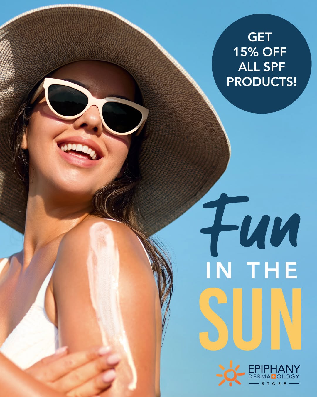 Instagram post by Dr. Shanna Meads: ☀️ Sun protection doesn't have to look like traditional sunscreen! For a limited time, enjoy 15% OFF SPF products in our online store, inclu…