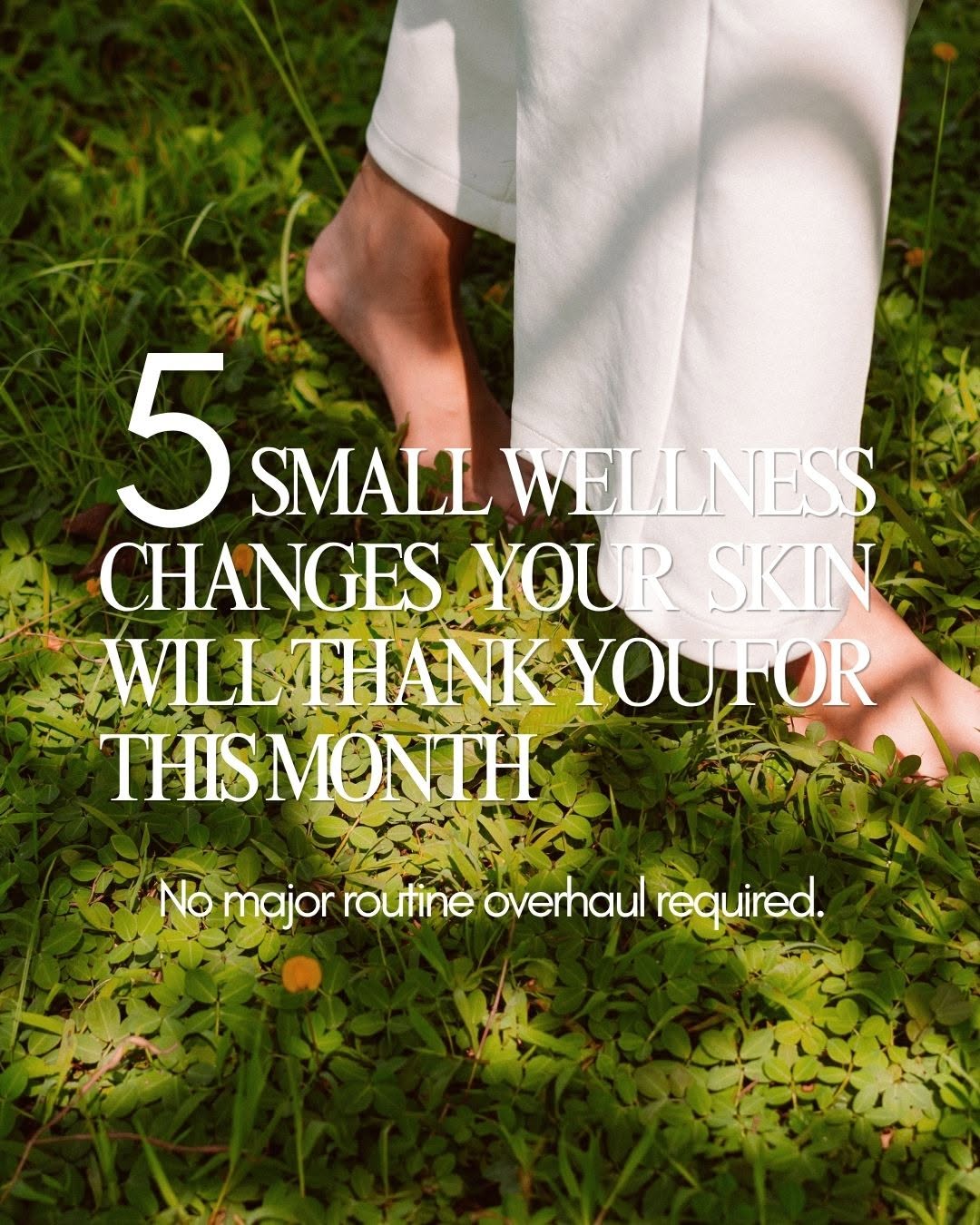 Instagram post by Dr. Shari Topper: Healthy skin goes beyond your skincare routine. ✨From getting enough sleep and nourishing your body to managing stress, staying active and w…