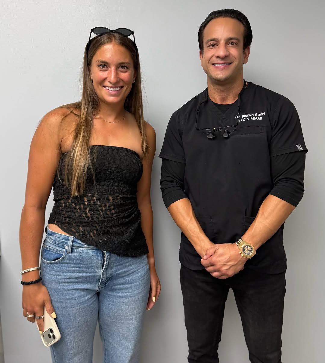 Instagram post by Dr. Shawn Sadri, D: Tennis Pro @panna_udvardy 🎾