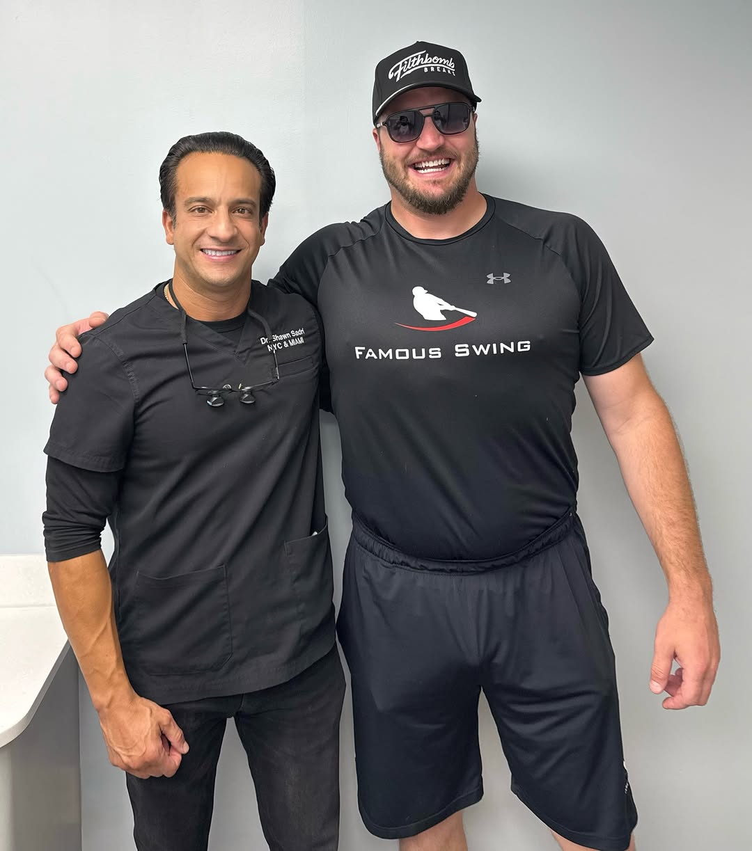 Instagram post by Dr. Shawn Sadri, D: The @famousswing ⚾️
