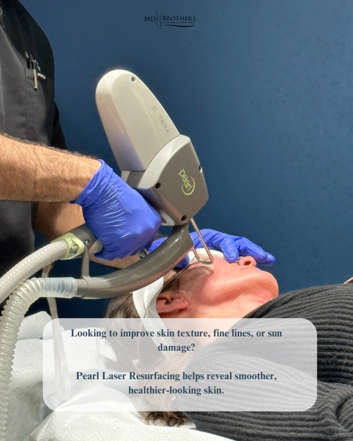 Instagram post by Dr. Shazel Gharbi: Ready to refresh your skin? Book a free consultation for skin resurfacing at Old Town Med Spa ✨ #OldTownMedSpa #PearlLaser #SkinResurfacing …