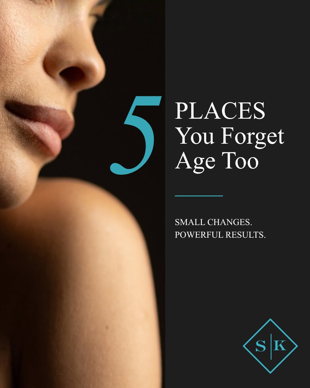 Instagram post by Dr. Sheena Kong: Aging doesn’t stop at the face. 💫 Volume loss, collagen changes, and skin laxity can show up in places we often overlook, from the earlobes…