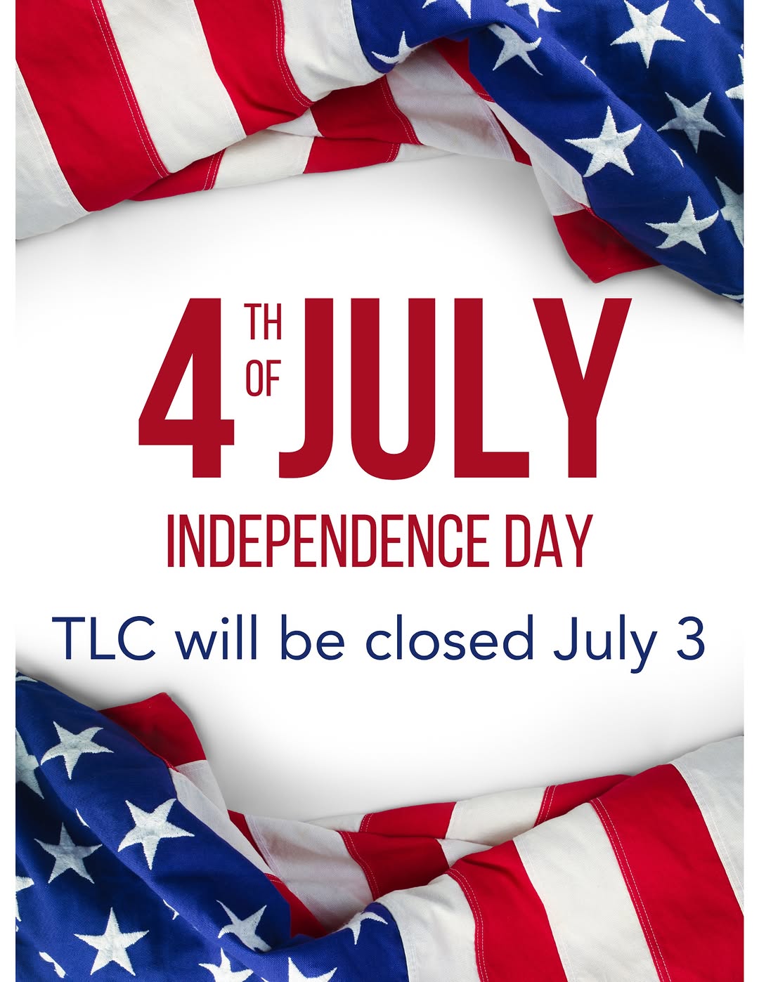 Instagram post by Dr. Sherman C. Yu: Happy Birthday, America 🇺🇸 In observance of July 4th, our TLC office will be closed Friday July 3rd. We hope everyone has a restful holida…