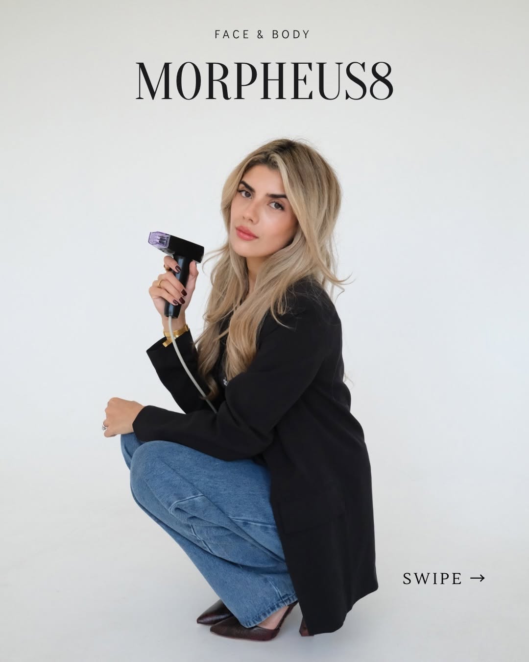 Instagram post by Dr. Shervin Naderi: Whether we’re treating the face or the body, Morpheus8 is designed to tighten, smooth, and improve overall skin quality. Thinking about Morp…