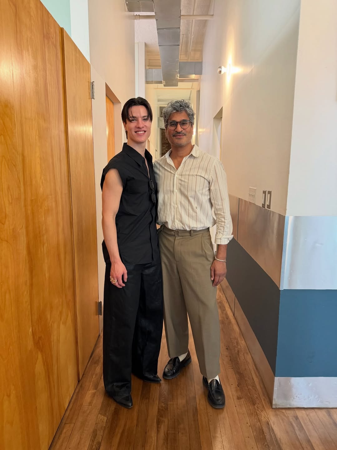 Instagram post by Dr. Sherwin Parikh: Back with another #friendshipfriday !!! Here with @carlosantonioxo 🧡 We love our patients and are grateful to receive lots of love back! Co…