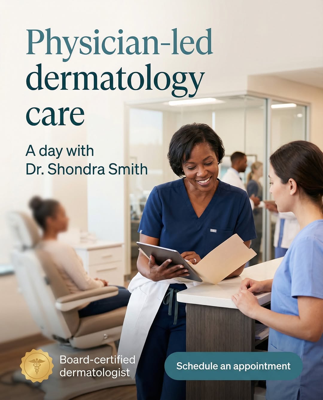 Instagram post by Dr. Shondra L. Smith: Experience the dedication and expertise of Dr. Shondra Smith and her team daily. 🌟👩⚕️ From patient care to advanced treatments, every mom…