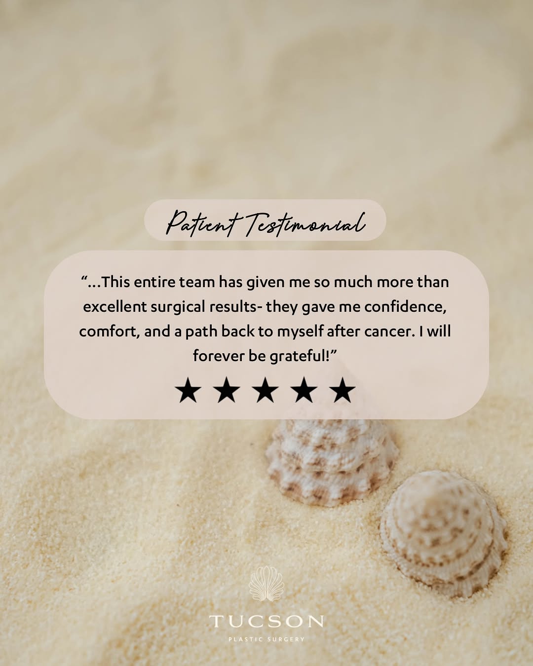 Instagram post by Dr. Silvia Kurtovic: Partial testimonial: “…Their office itself reflects that same level of care: it is comforting, impeccably, clean, beautiful, and truly feels…