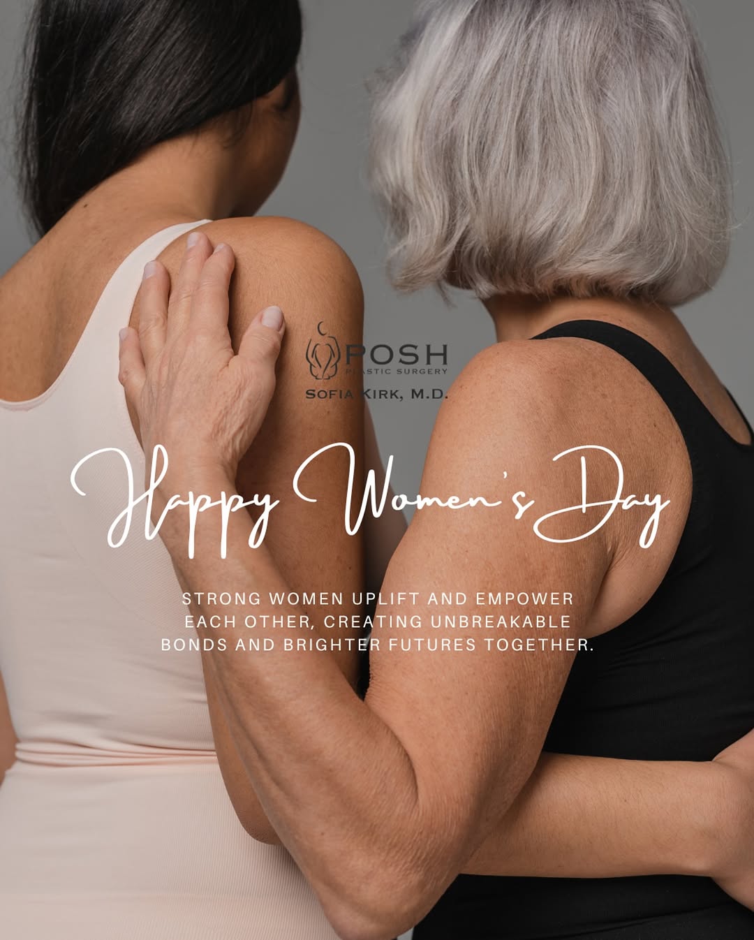 Instagram post by Dr. Sofia K. Kirk: 🌷 Celebrating International Women’s Day at Posh Plastic Surgery! Today, we honor the resilience and grace of women everywhere. Our team is …