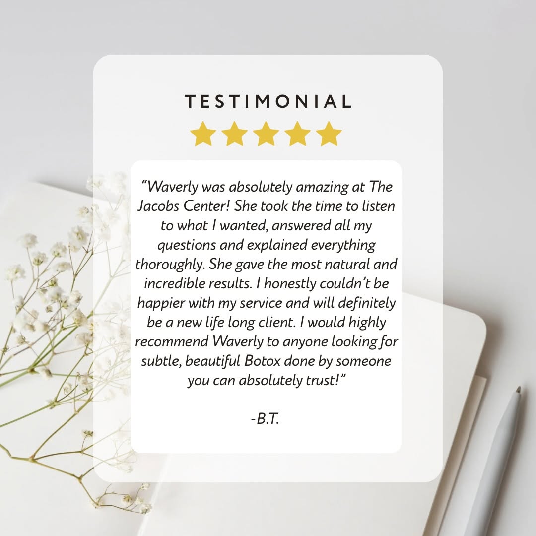 Instagram post by Dr. Stanley W. Jacobs: Love making my clients feel confident in their skin 🤍✨ Nothing makes me happier than seeing that post-treatment glow and knowing they’re le…