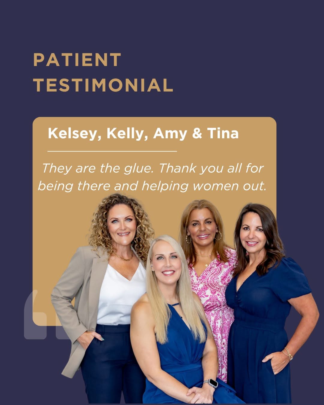Instagram post by Dr. Stefan B. Craig: “The nurses at Renaissance are AMAZING… They are the glue.” We couldn’t agree more. A recent patient shared the sweetest words about Amy, Ke…