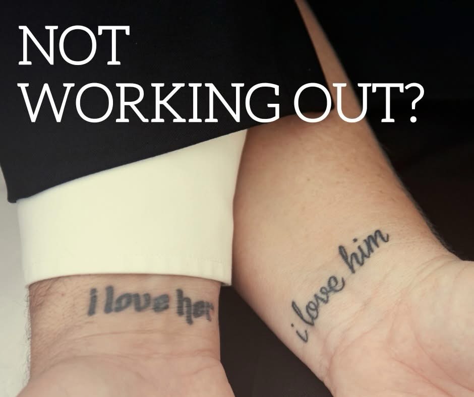 Instagram post by Dr. Stefanie A. Schultis: We can help. Submit a picture of your tattoo to our website for a free quote. www.northshoretattooremoval.com/home or call 985-898-1940. #ta…