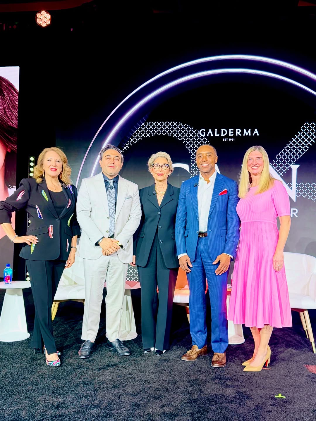 Instagram post by Dr. Stella Desyatnikova: Spent the last weekend at Galderma Train the Trainer meeting in Las Vegas. What a great event! I was invited to teach ultrasound anatomy and…
