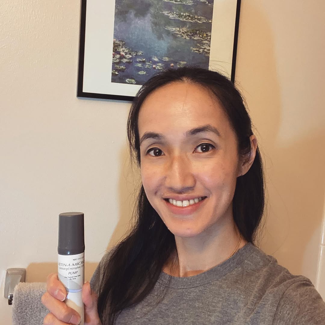 Instagram post by Dr. Stephanie Gan: Retinoids 101: how to prevent retinoid dermatitis ⁣⁣ ⁣⁣ Retinoid cream, a vitamin A derivative, is essential for long-term collagen building…