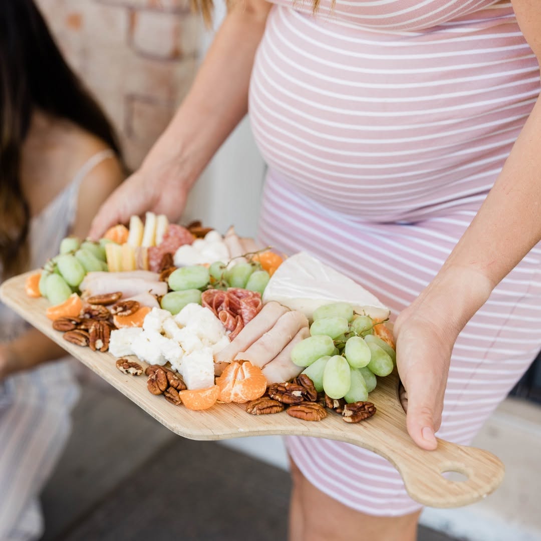 Instagram post by Dr. Stephen Channey: Craving cheese during pregnancy? The good news: many cheeses are safe to enjoy – as long as they’re pasteurized. Brandi Fields, CNM, certifi…